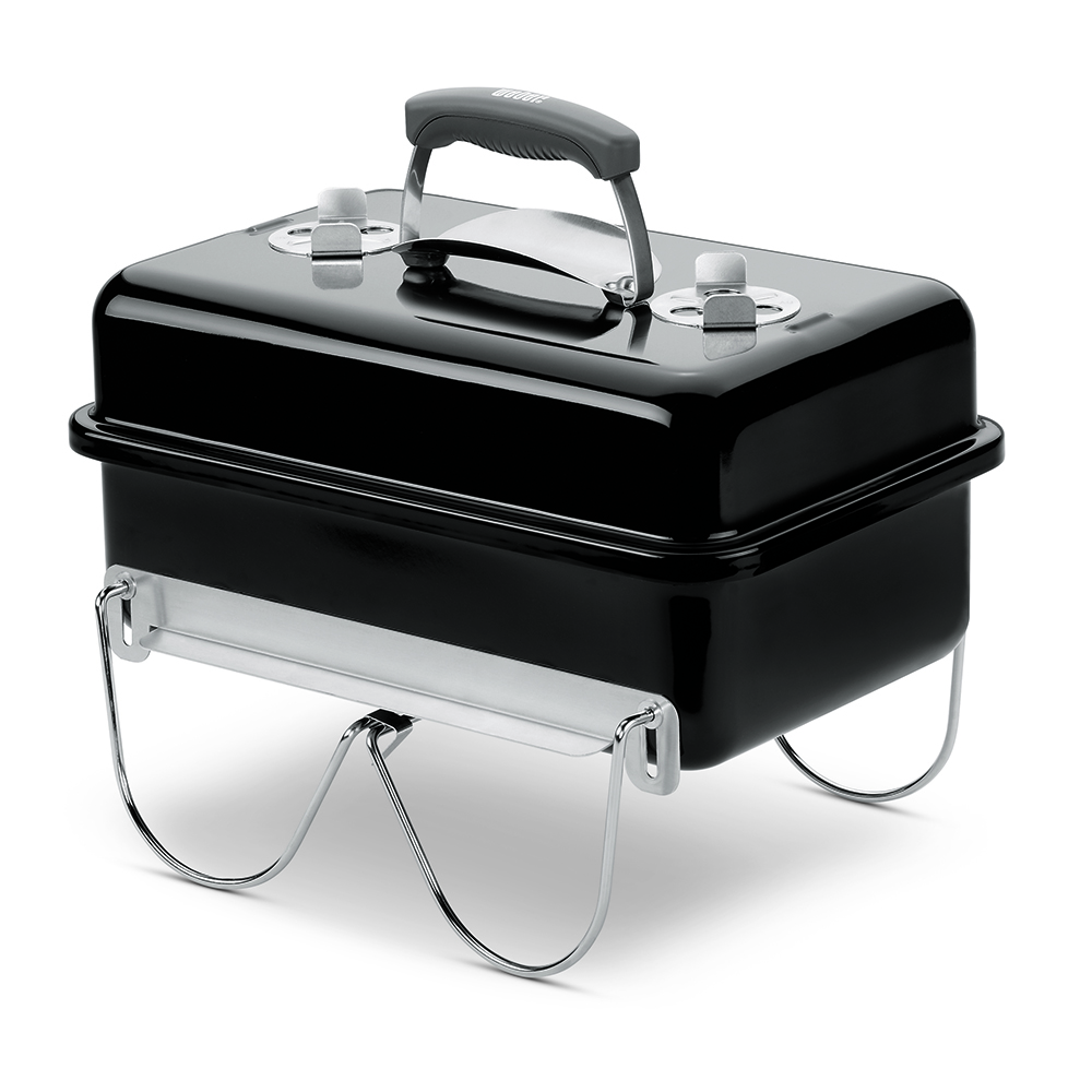 Гриль угольный Weber Go-Anywhere, черный - Магазин грилей и аксессуаров